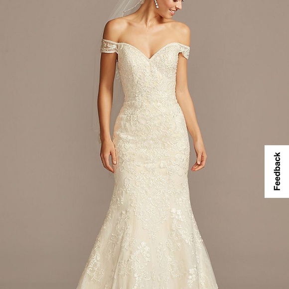 Oleg Cassini Bridal Gown NWT - Picture 6 of 6